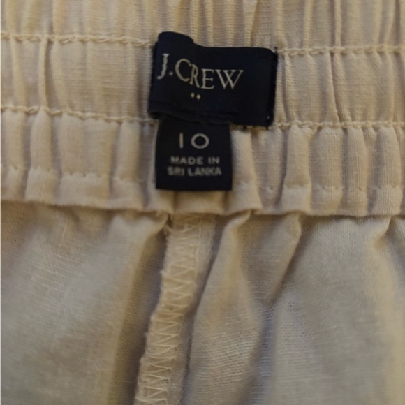 J. Crew bundle. 2 pair drawstring linen like pants. Size 10 - Picture 6 of 9